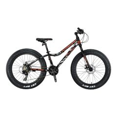 FXC 500 - 24'' MTB - 13'' - 21 Vites - M.DISC - Mat Siyah-Neon Turuncu/Gri #KRN21-583