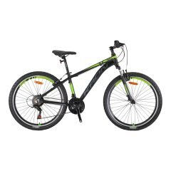 KRON XC 75 - 26'' MTB - 15' - 21 Vites - H.DISC - Mat Siyah-Neon Sarı/Füme #KRN23-127