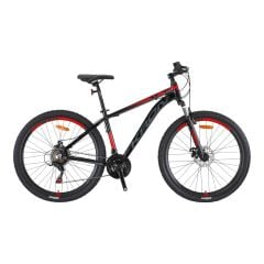 KRON XC 75 - 27.5'' MTB - 19' - 21 Vites - H.DISC - Siyah-Kırmızı/Füme