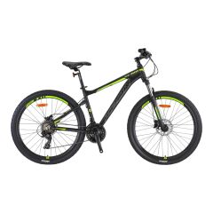 KRON XC 100 - 27.5'' MTB Lady - 19' - 21 Vites - H.DISC - Mat Siyah-Gri/Neon Sarı