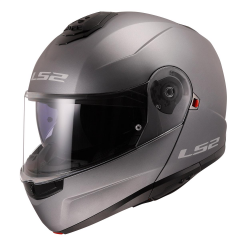 LS2 STROBE 2 MAT TITANIUM KASK [S]