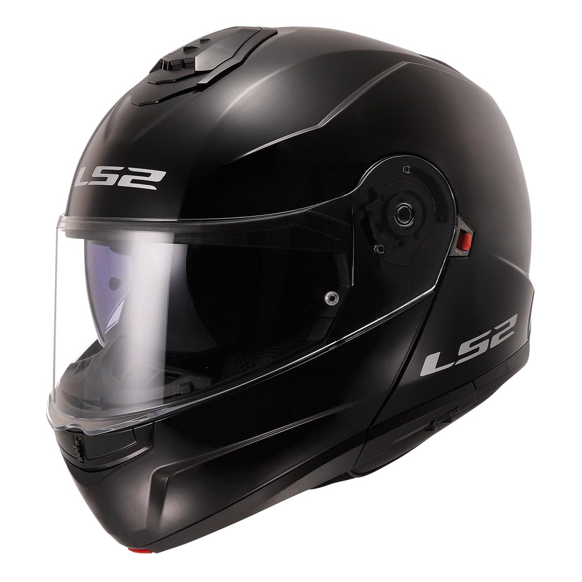 LS2 STROBE 2 SİYAH KASK [XS]