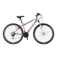 KRON VORTEX 4.0 - 29'' MTB - 16' - 21 Vites - V.B. - Mat Füme-Kırmızı/Gri