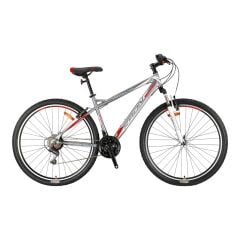 KRON VORTEX 4.0 - 29'' MTB - 16' - 21 Vites - V.B. - Mat Füme-Kırmızı/Gri