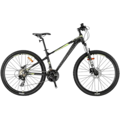 XC 100 - 26'' MTB - 15 - 21 VİTES - H.DISC - MAT SİYAH-GRİ - NEON SARI