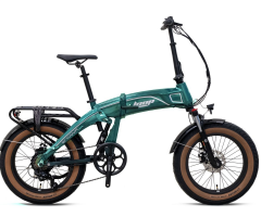 LOOP ARMOUR - 20'' - Katlanır (FAT Bike) - 7 Vites - Elektrikli - Yeşil-Gri #LOOP23-009