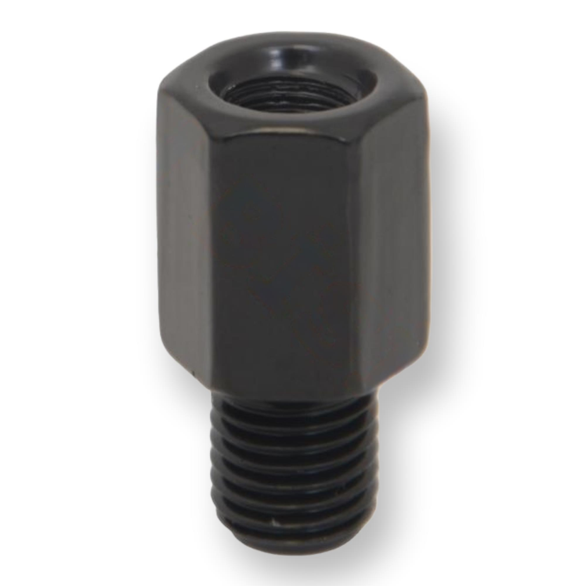 AYNA ADAPTÖRÜ [1 ADET] [ÜST 8mm DÜZ DİŞ - ALT 8mm TERS DİŞ] SİYAH #50265