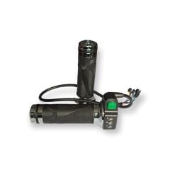 ELEKTRİKLİ BİSİKLET GAZ KOLU 3 KADEMELI ISIKLI 8 KABLO KROMAS KOLLU