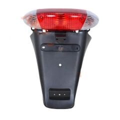 SCOOTER ARKA STOP KOMPLE - ÇAMURLUK DAHİL SİNYAL CAMLARI BEYAZI #54668