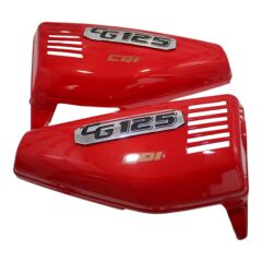 CG 125 KIRMIZI YAN KAPAK TAKIMI ORİJİNAL #CG 002A