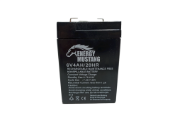 MUSTANG 6V 4Ah KURU BAKIMSIZ AKÜ (FENER TERAZI VB)