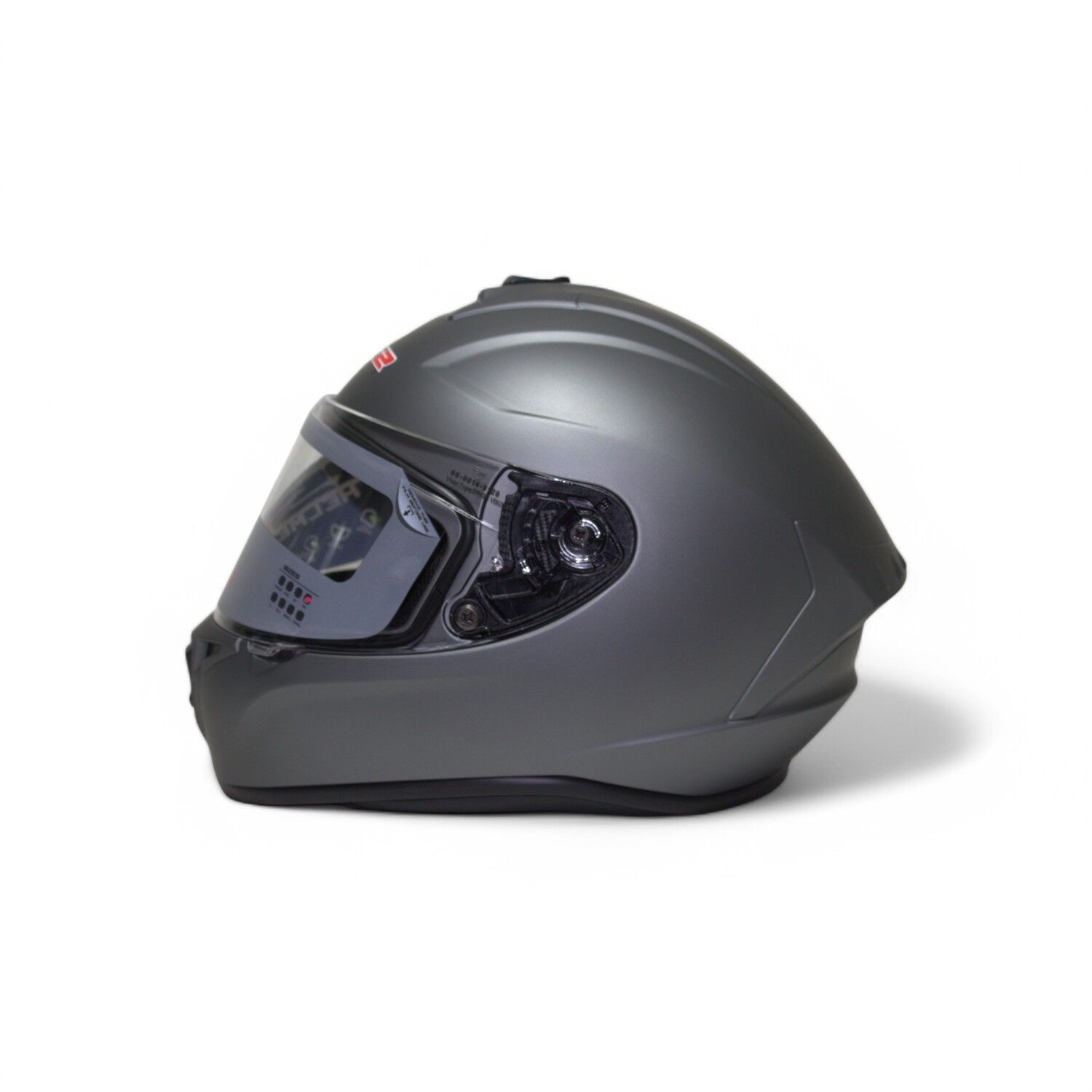 RS2 KAPALI KASK (MAT GRİ) [XL] #RS320 32001/3