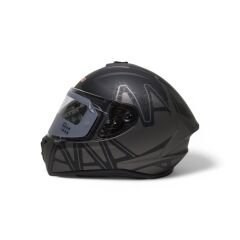 RS2 KAPALI KASK (MAT SİYAH/GRİ) [L]