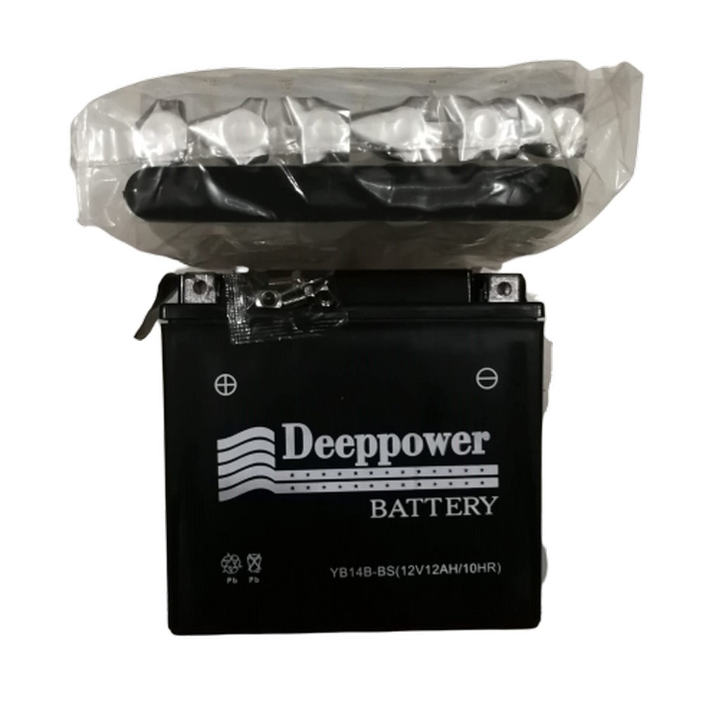 MOTOSİKLET AKÜSÜ DEEPPOWER YB14B-BS (12V 12AH) #104120140