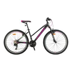 KRON XC 75 - 26'' MTB - Lady - 14' - 21 Vites - V.B - Mat Siyah-Çingene Pembesi\Bej #KRN25-051