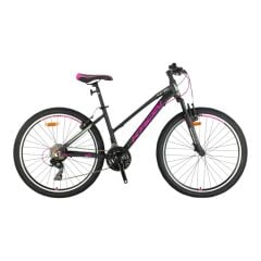 KRON XC 75 - 26'' MTB - Lady - 14' - 21 Vites - V.B - Mat Siyah-Çingene Pembesi\Bej