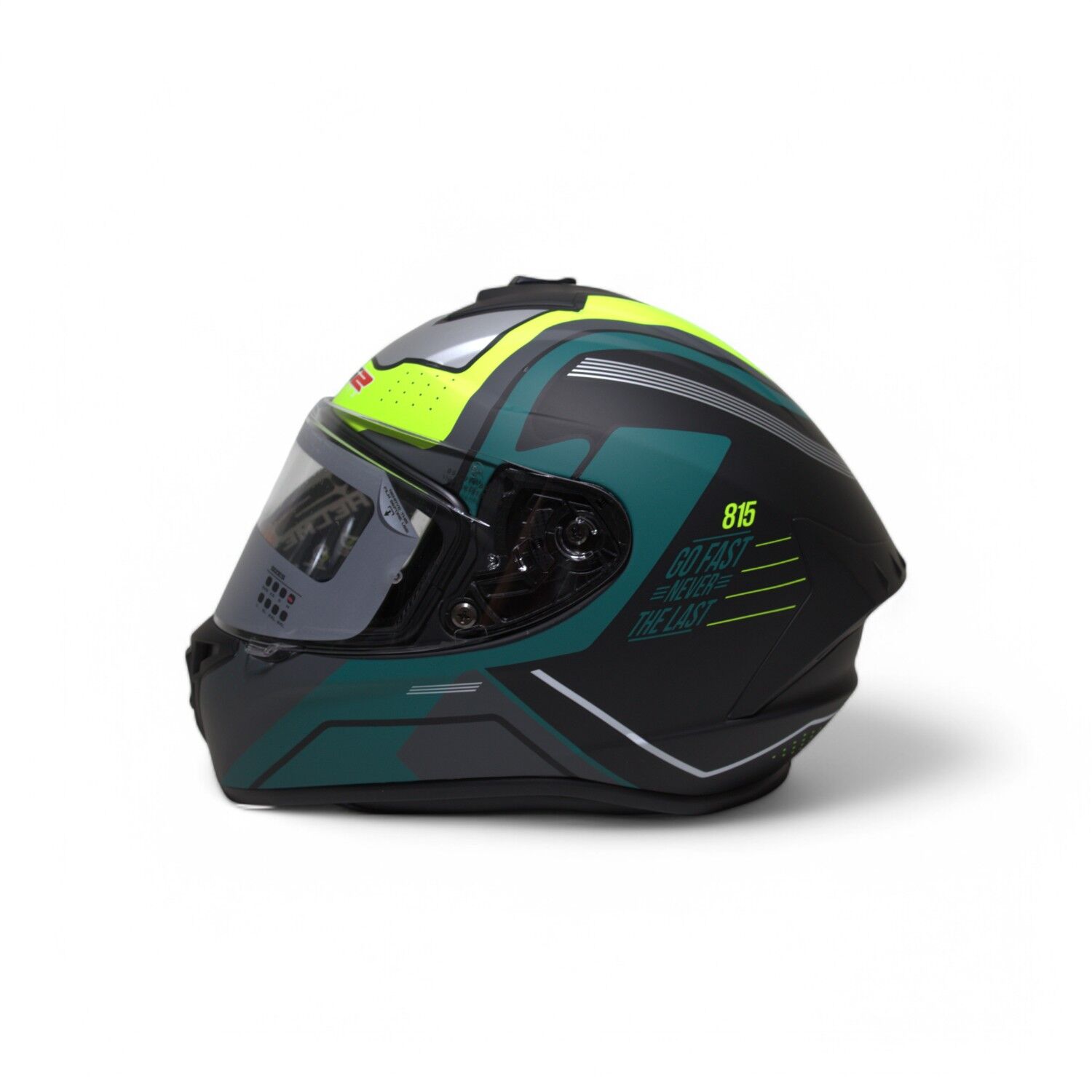 RS2 KAPALI KASK (SİYAH/YEŞİL/MAVİ) [XXL]