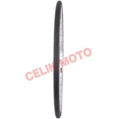 28 x 1 ½ [DESEN - 010] SIYAH - [K] MEGHNA BİSİKLET DIŞ LASTİK