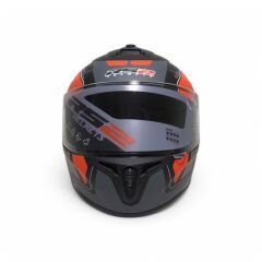 RS2 KAPALI KASK (SİYAH/TURUNCU/GRİ) [L] #RS320 32011/7