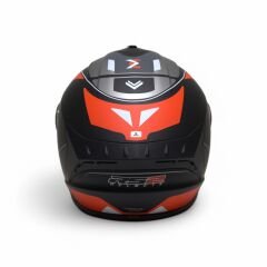 RS2 KAPALI KASK (SİYAH/TURUNCU/GRİ) [XL] #RS320 32011/7