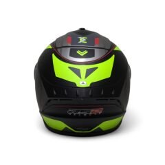 RS2 KAPALI KASK (SİYAH/LİMON YEŞİLİ/GRİ) [M] #RS320 32011/8