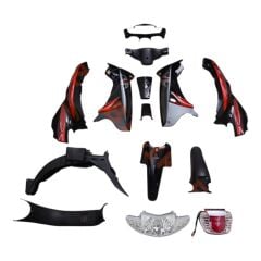 KAPORTA SET [SİYAH] [FAR+STOP+SİNYAL DAHİL] MONDIAL SFC #65494