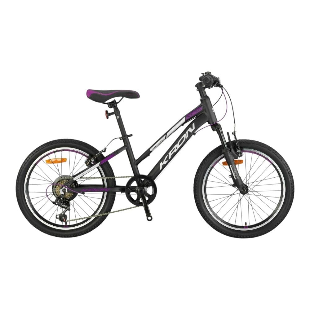 KRON XC 75 - 20'' MTB Lady - 11' - 7 Vites - V.B - Mat Siyah-Gri/Mor