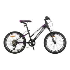 KRON XC 75 - 20'' MTB Lady - 11' - 7 Vites - V.B - Mat Siyah-Gri/Mor