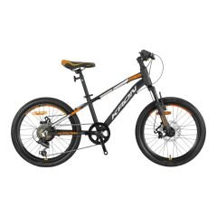 KRON XC 75 - 20'' MTB - 11' - 7 Vites - M.Disc - Mat Siyah-Gri/Neon Turuncu