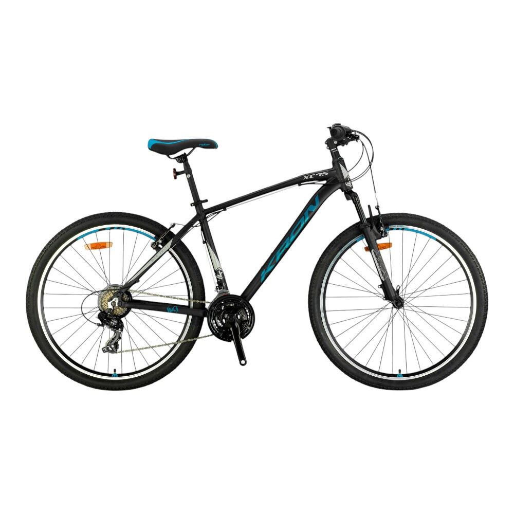 KRON XC 75 - 26'' MTB - 14' - 21 Vites - V.B. - Mat Siyah-Turkuaz\Bej