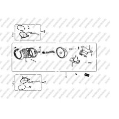 MONDIAL 125ZNU ON SOL SINYAL KOMPLE #Y4MON0670A0074