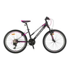 KRON XC 75 - 24'' MTB Lady - 13' -21 Vites - V.B - Mat Siyah-Gri/Pembe