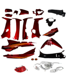 KAPORTA SET [KIRMIZI] [FAR+STOP+SİNYAL DAHİL] [KALIPSO-ÇELİK] CUB #65479