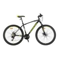KRON XC 75 - 27,5'' MTB - 16' - 21 Vites - M.DISC - Mat Siyah-Neon Sarı\Bej
