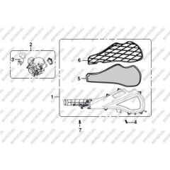 MONDIAL ARGENT (150CC) HAVA FILTRESI SUNGERI #Y4MON0930A0010