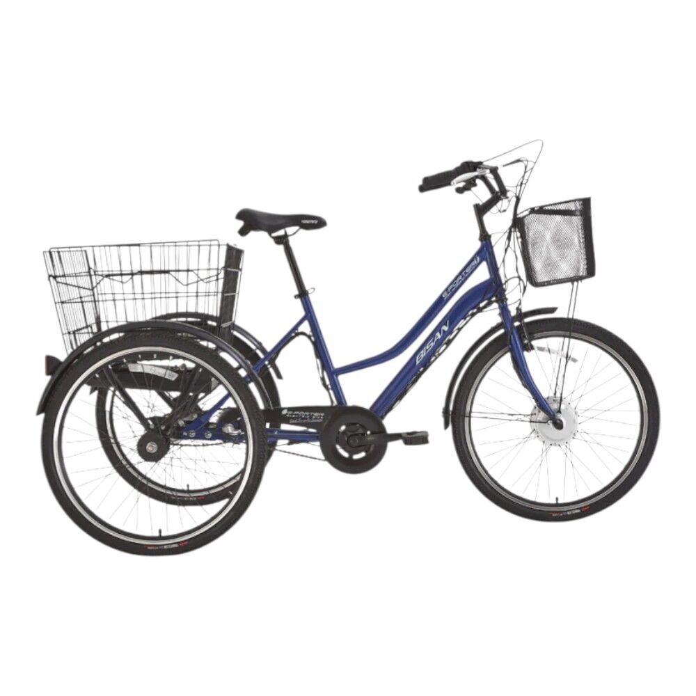 E-PORTER LİT-24 Ürün Rengi: LACİVERT Kadro: 44 CM Vites: 3 VİTES Tekerlek: 24''