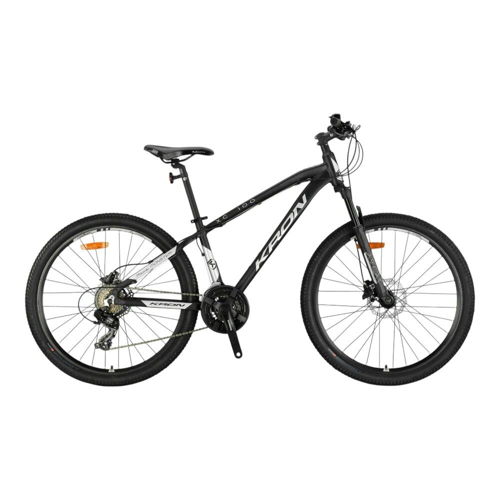 KRON XC 100 - 26'' MTB - 14' - 21 Vites - H.DISC - Mat Siyah-Gri #KRN25-085