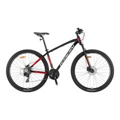 KRON XC 100 - 26'' MTB - 14' - 21 Vites - H.DISC - Siyah-Gri/Kırmızı