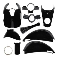 KUBA BLUEBERRY  KAPORTA SETİ BOYALI AKSAM SİYAH