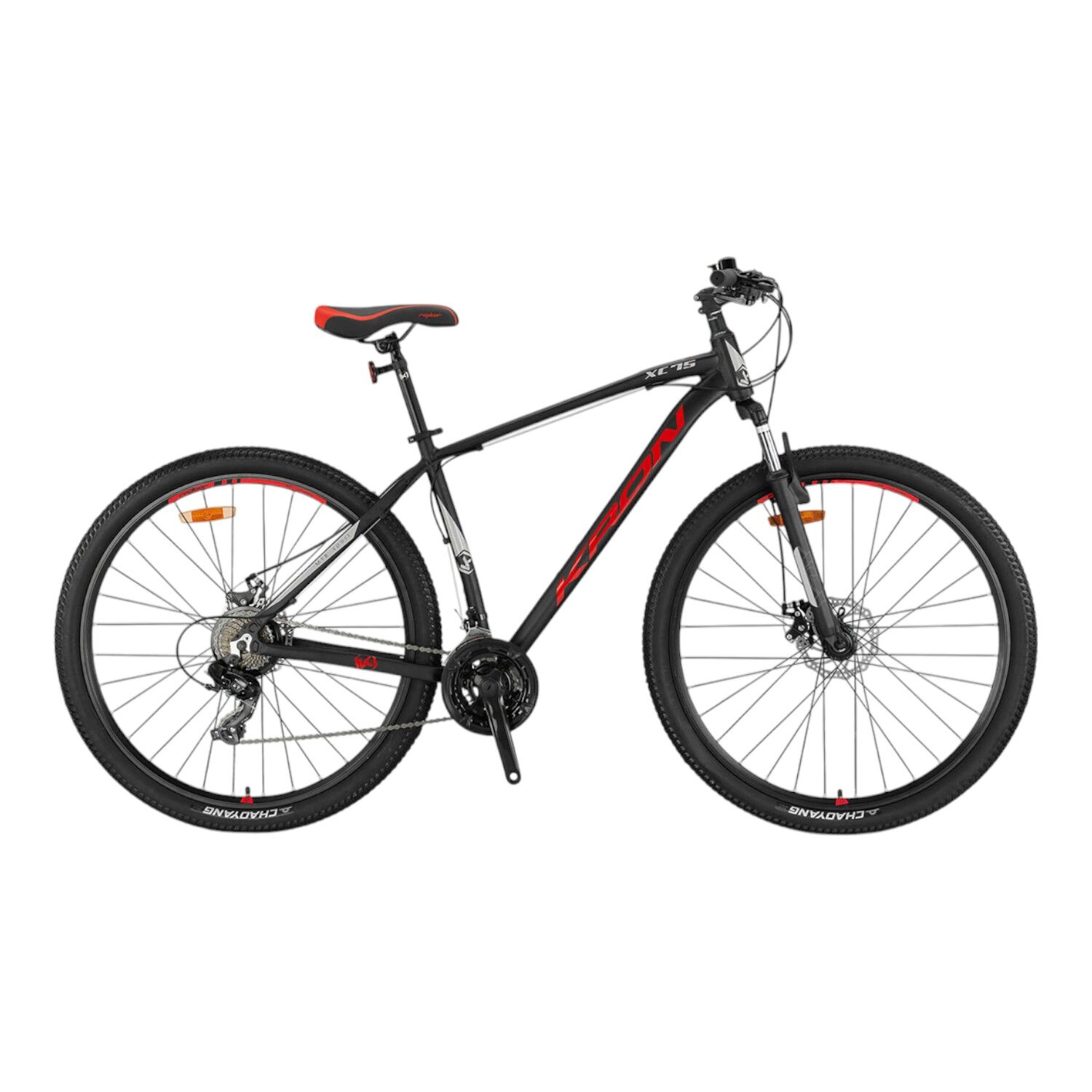 KRON XC 75 - 27,5'' MTB - 18' - 21 Vites - V.B. - Mat Siyah-Kırmızı\Bej #KRN25-063