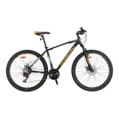 KRON XC 75 - 27,5'' MTB - 18' - 21 Vites - M.DISC. - Mat Siyah-Neon Turuncu\Bej #KRN25-068