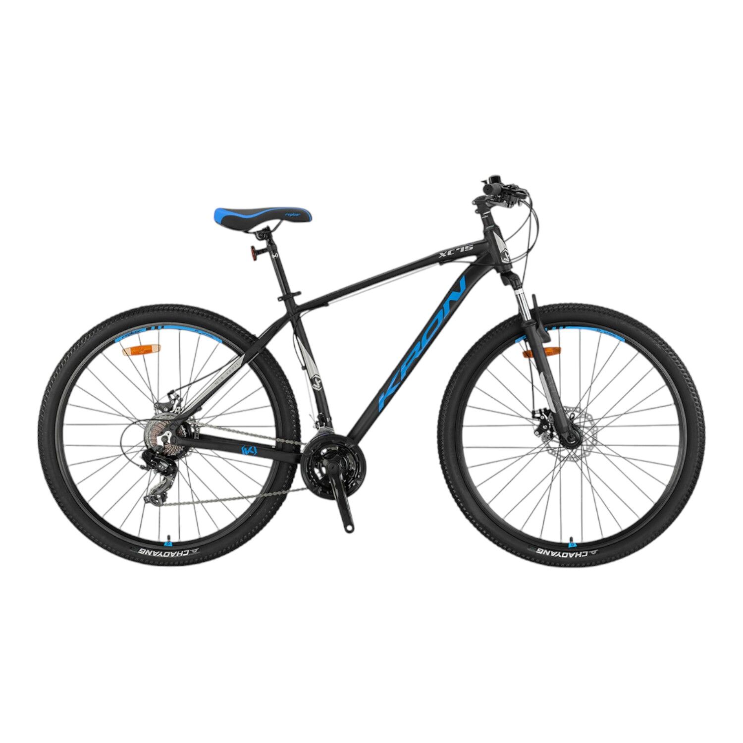 KRON XC 75 - 27,5'' MTB - 18' - 21 Vites - M.DISC. - Mat Siyah-Turkuaz\Bej