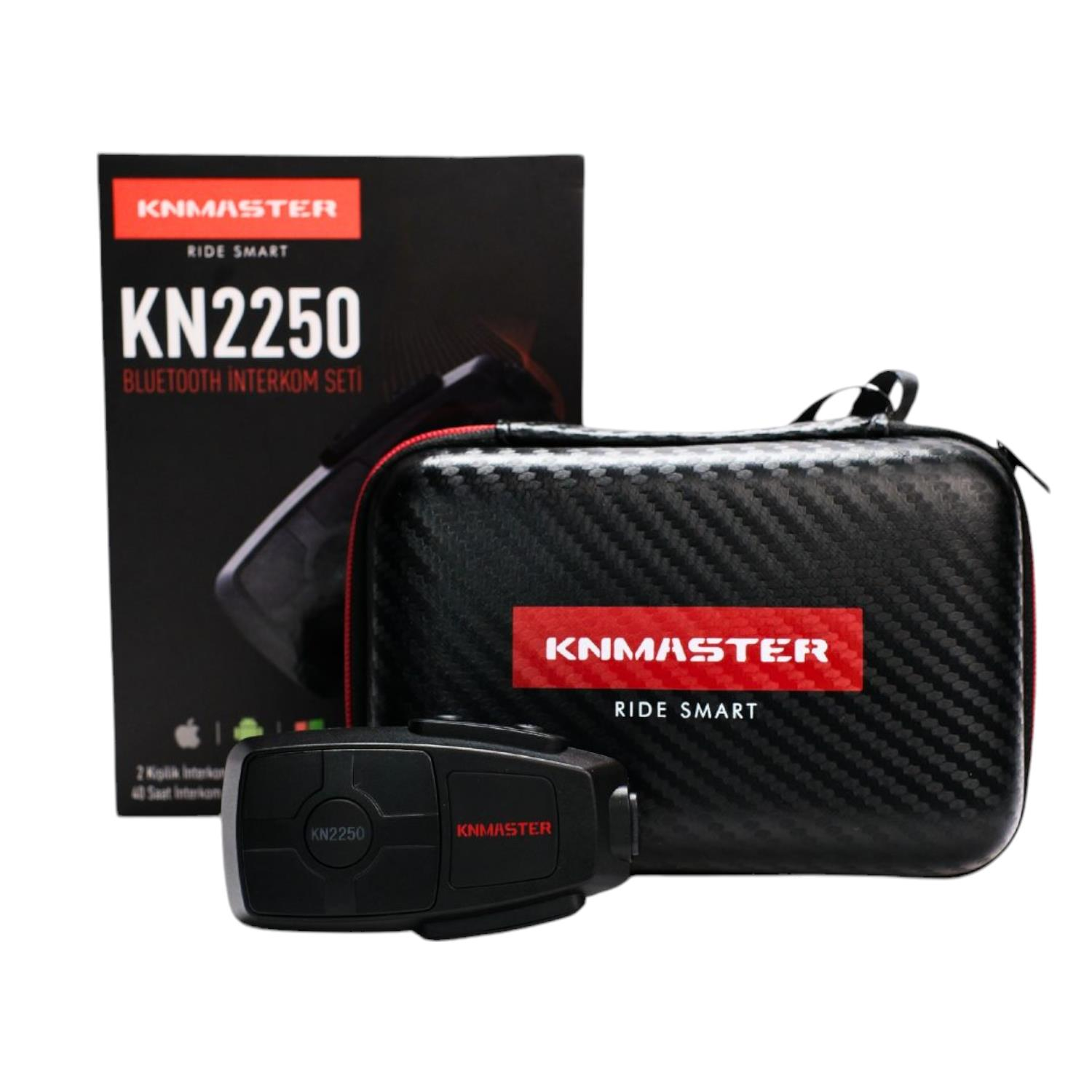 KNMASTER KN2250 KULAKLIK SETİ MOTOSİKLET KASK İNTERKOM BLUETOOTH #K2250