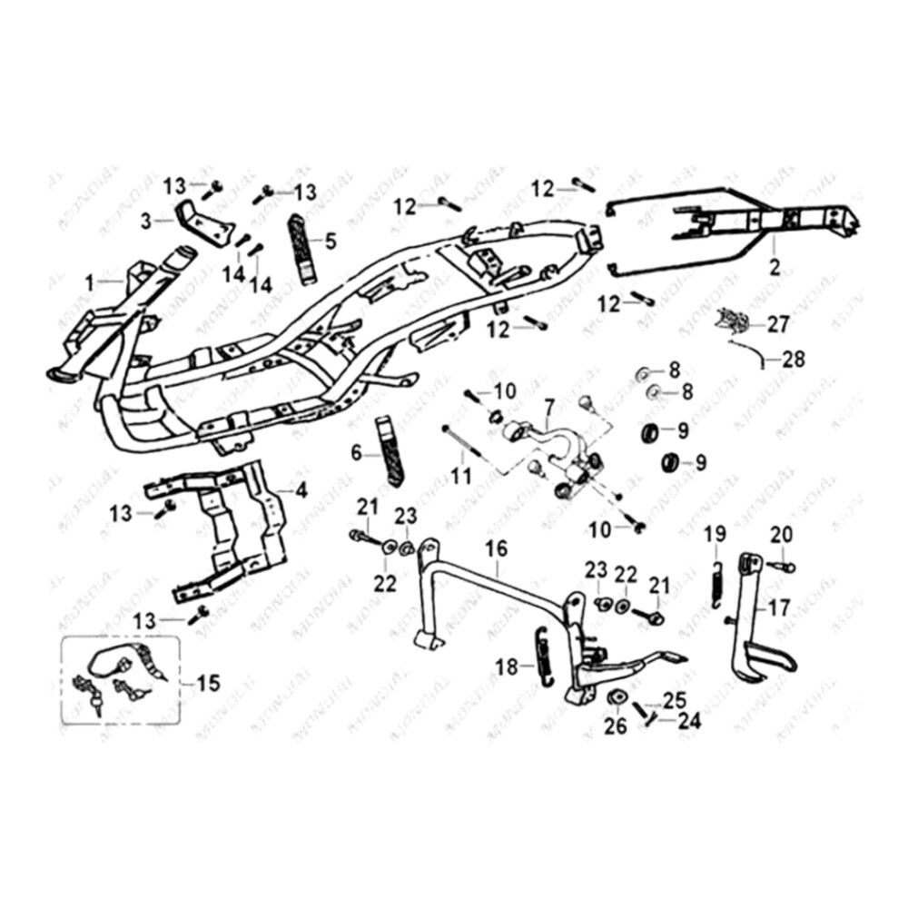 MONDIAL 125ZN SASI