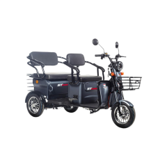 STMAX ELIT960 3 TEKERLEKLİ ELEKTİRİKLİ MOPED GRİ
