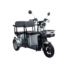 STMAX ELIT540 3 TEKERLEKLİ ELEKTİRİKLİ MOPED AÇIK GRİ #ELIT540-AG