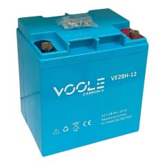 VOOLE 12 V 28 AH DİK ENGELLİ ARAÇ AKÜSÜ