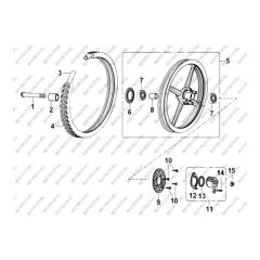 MONDIAL 125KT RULMAN 6302 #Y4MON0130A0460