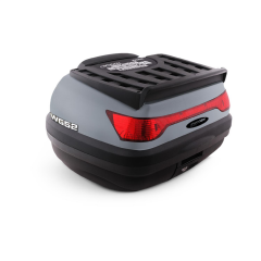WOGEN MOTOSİKLET ÇANTASI PREMİUM SIRTLIKLI 52L BASIC GRİ
