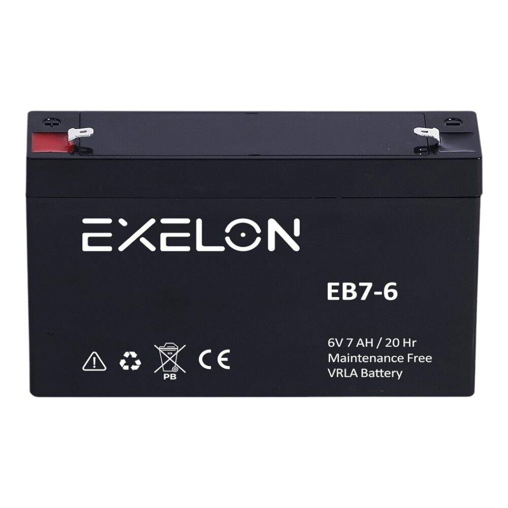 EXELON 6V 7AH KURU AKÜ (ÇOCUK AKÜLÜ ARAÇ)